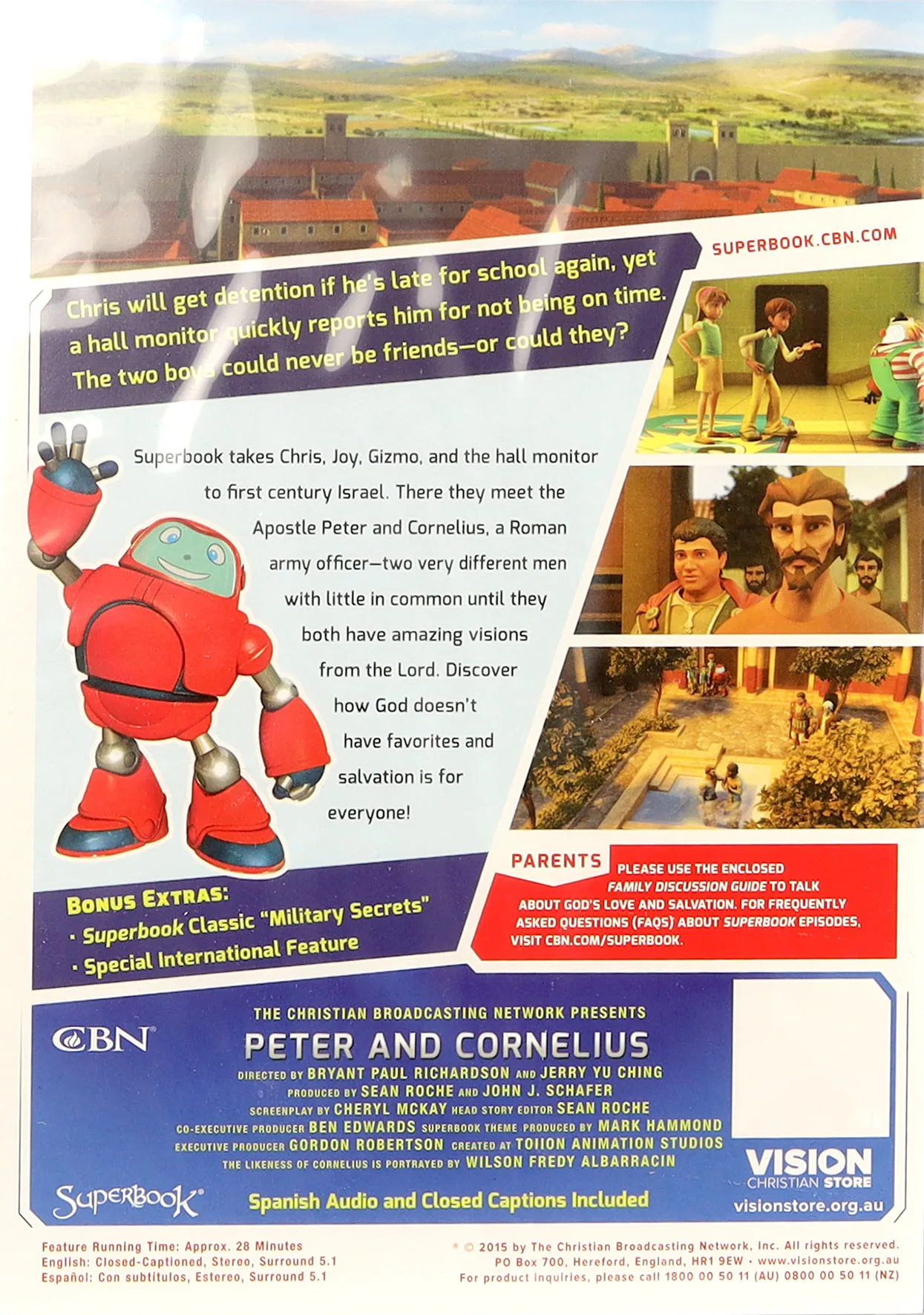 Peter And Cornelius 02 In Superbook Dvd Series Season 4 Koorong