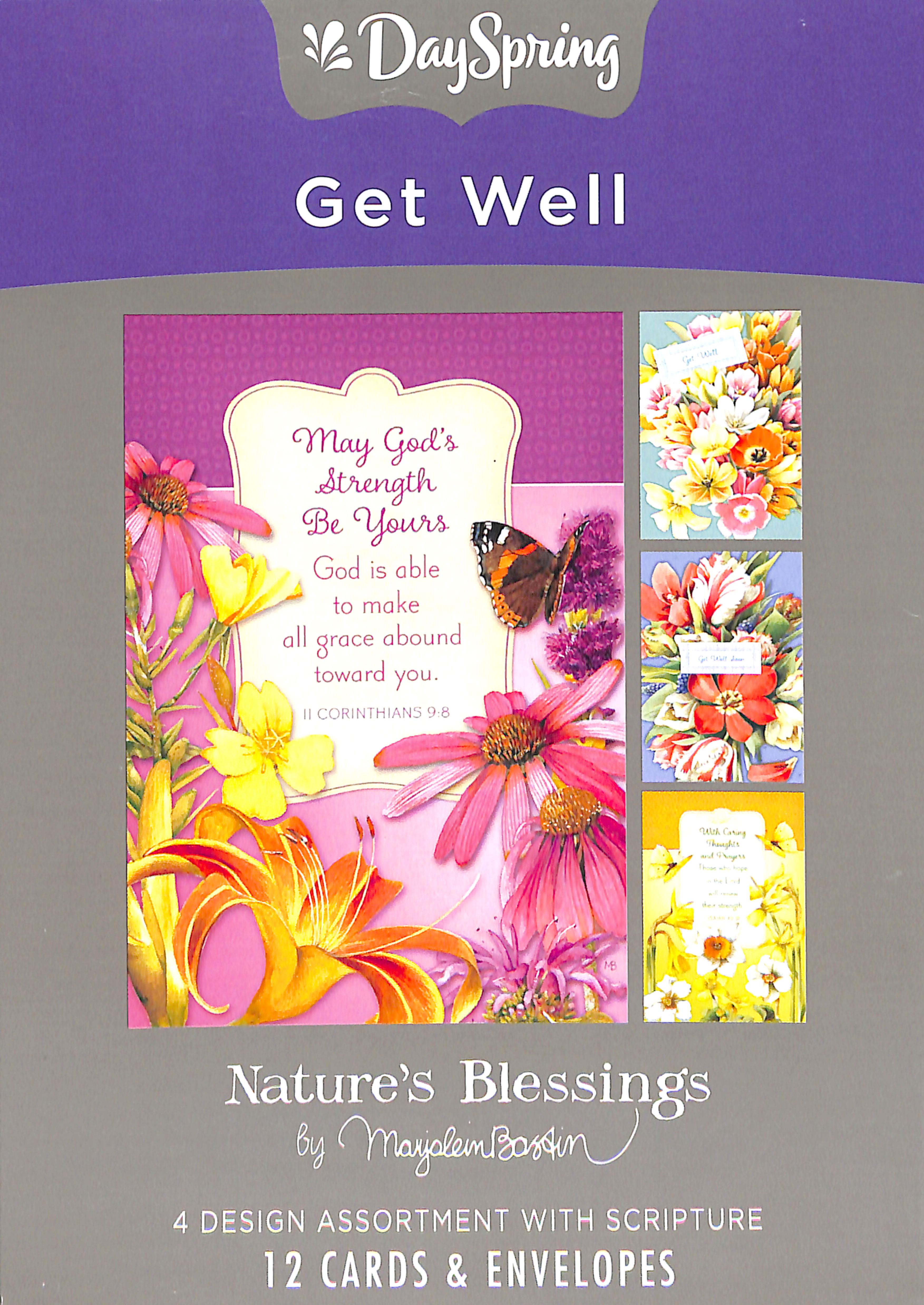 Boxed Cards Get Well: Marjolein Bastin | Koorong