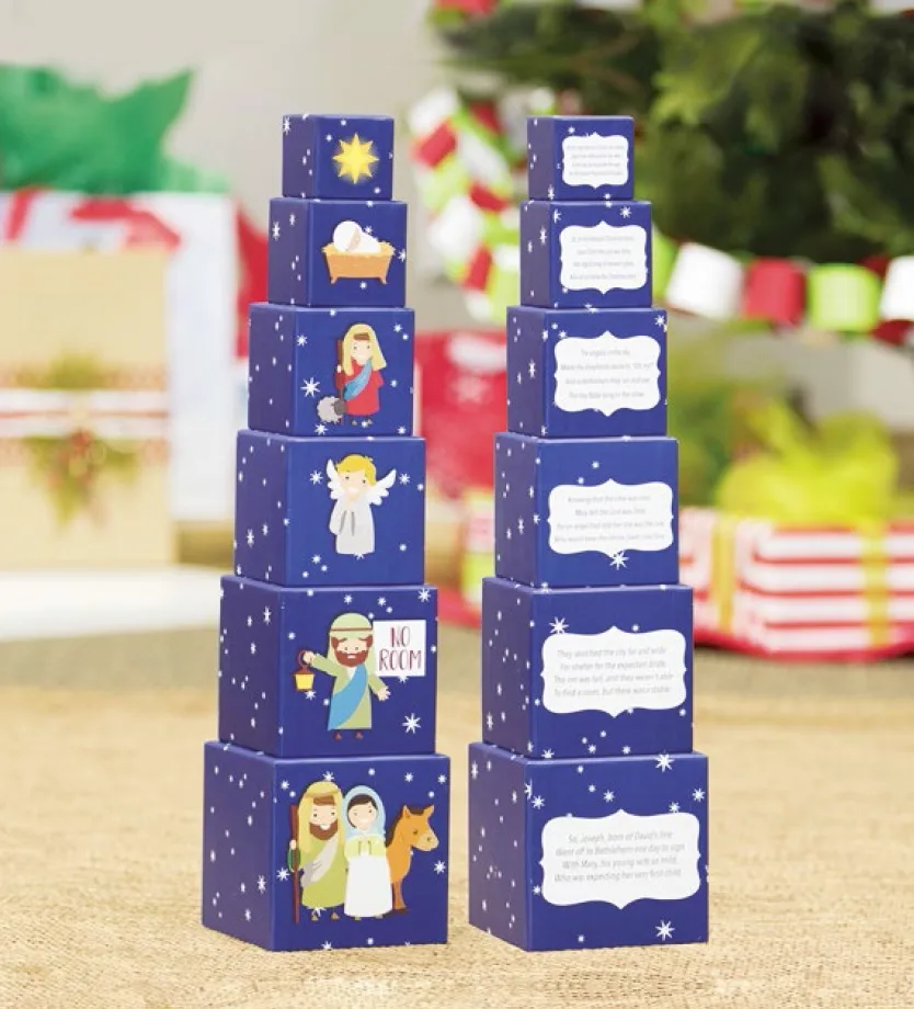 Nativity Nesting Blocks (Set Of 6) Koorong