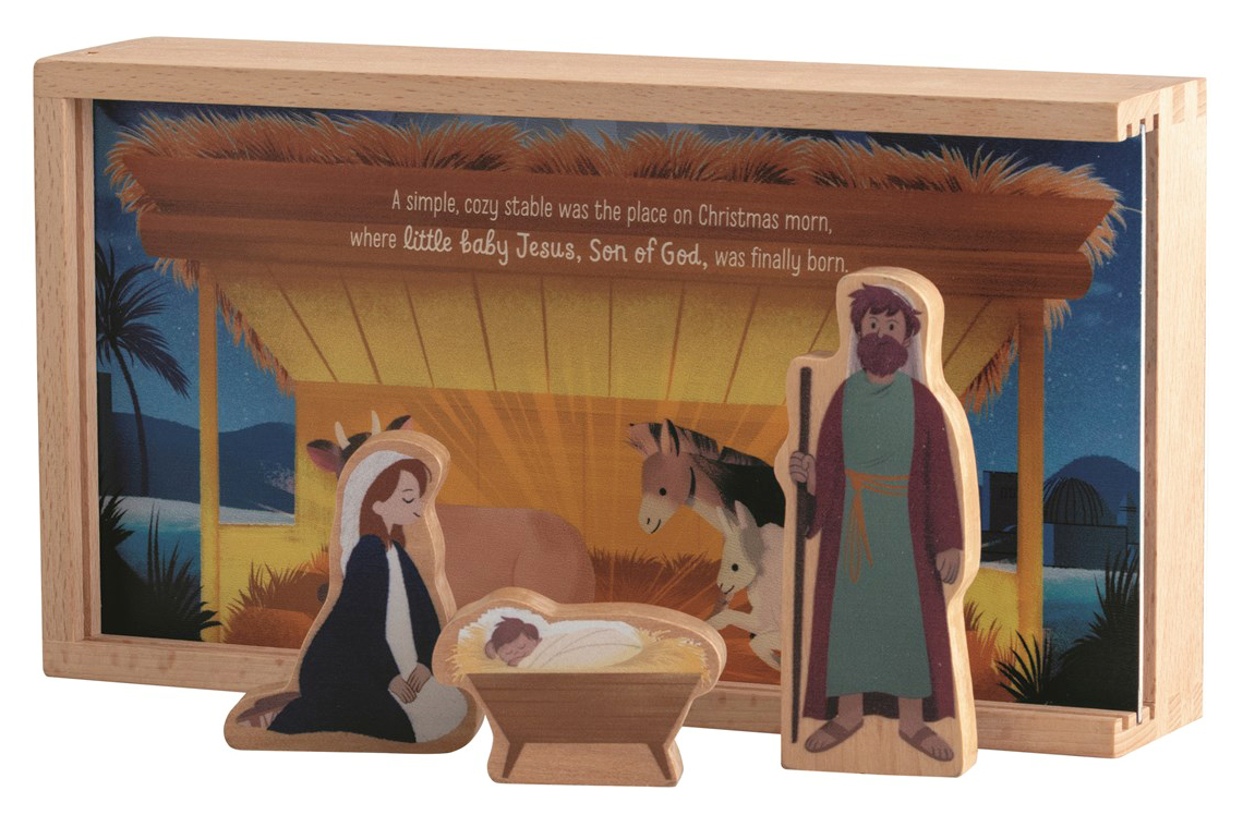 Jesus is Born Bible Box Nativity Koorong