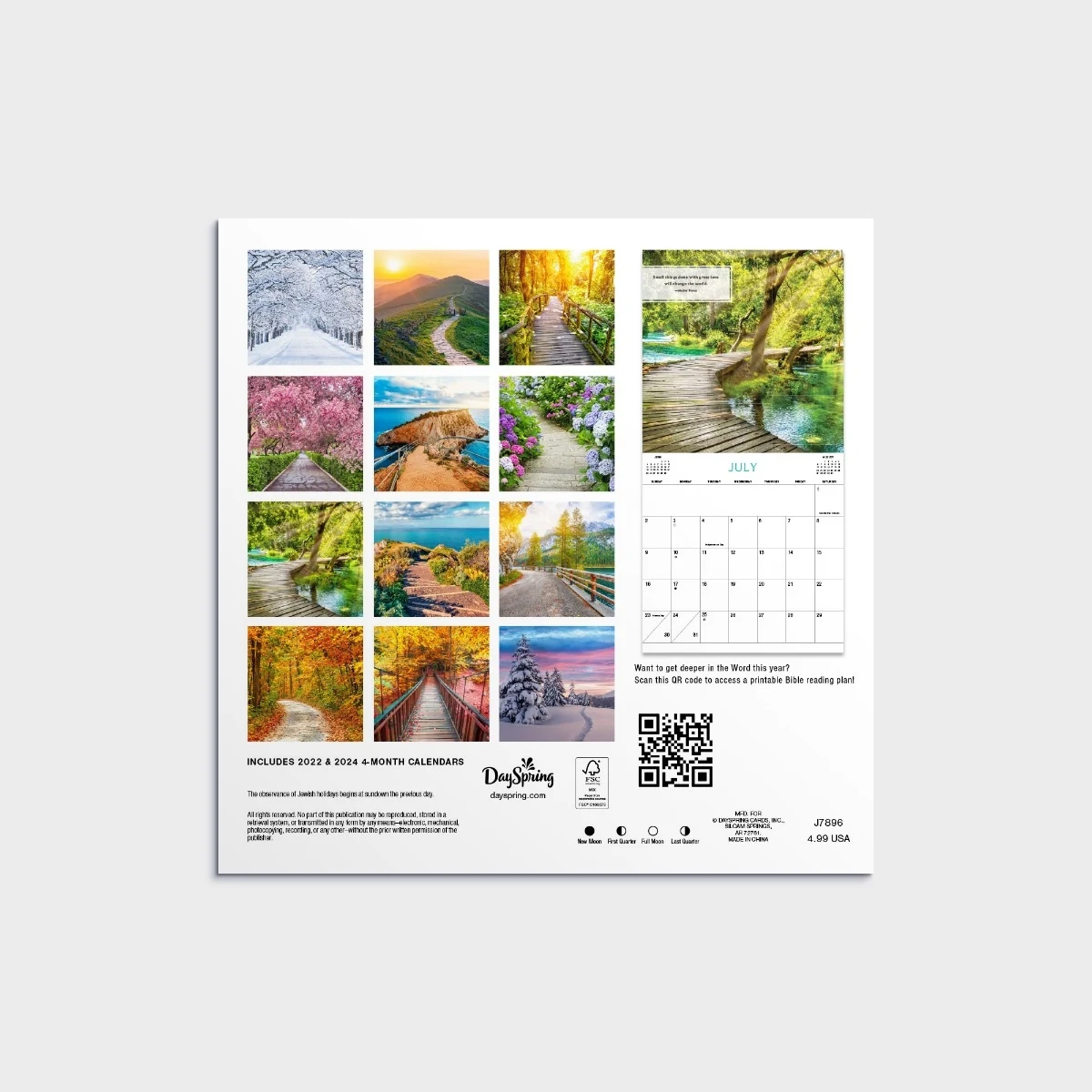 2023 Mini Wall Calendar Pathways Koorong