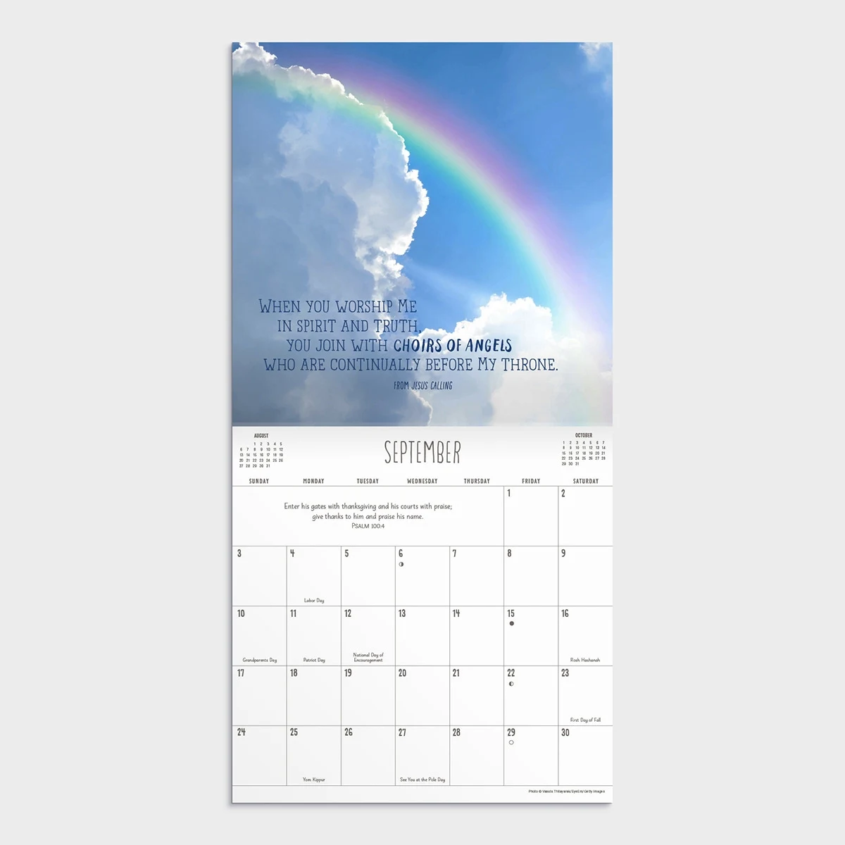 2023 Premium Wall Calendar Jesus Calling Koorong