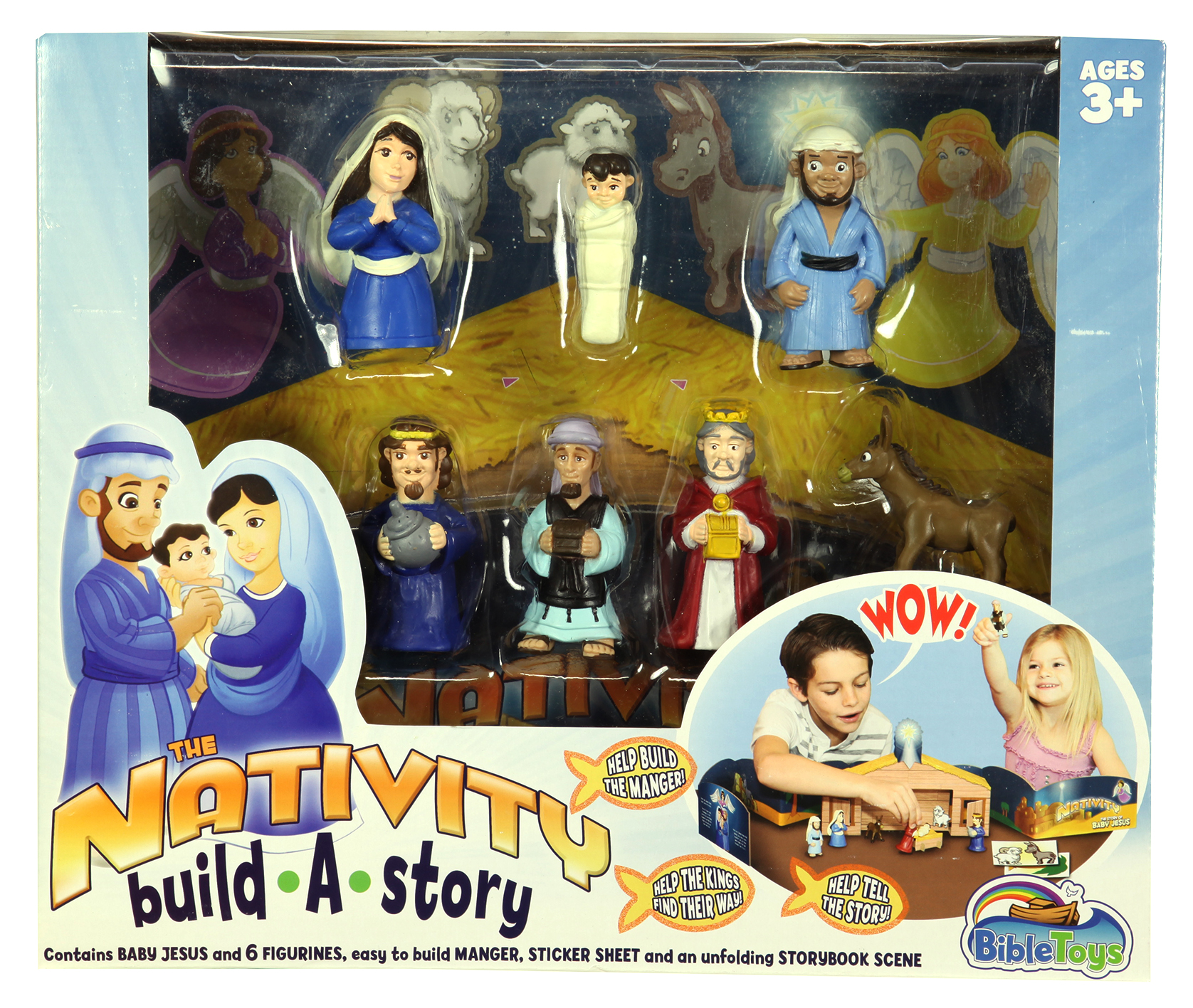 The Nativity BuildAStory Playset (Tales Of Glory Toys Series) Koorong