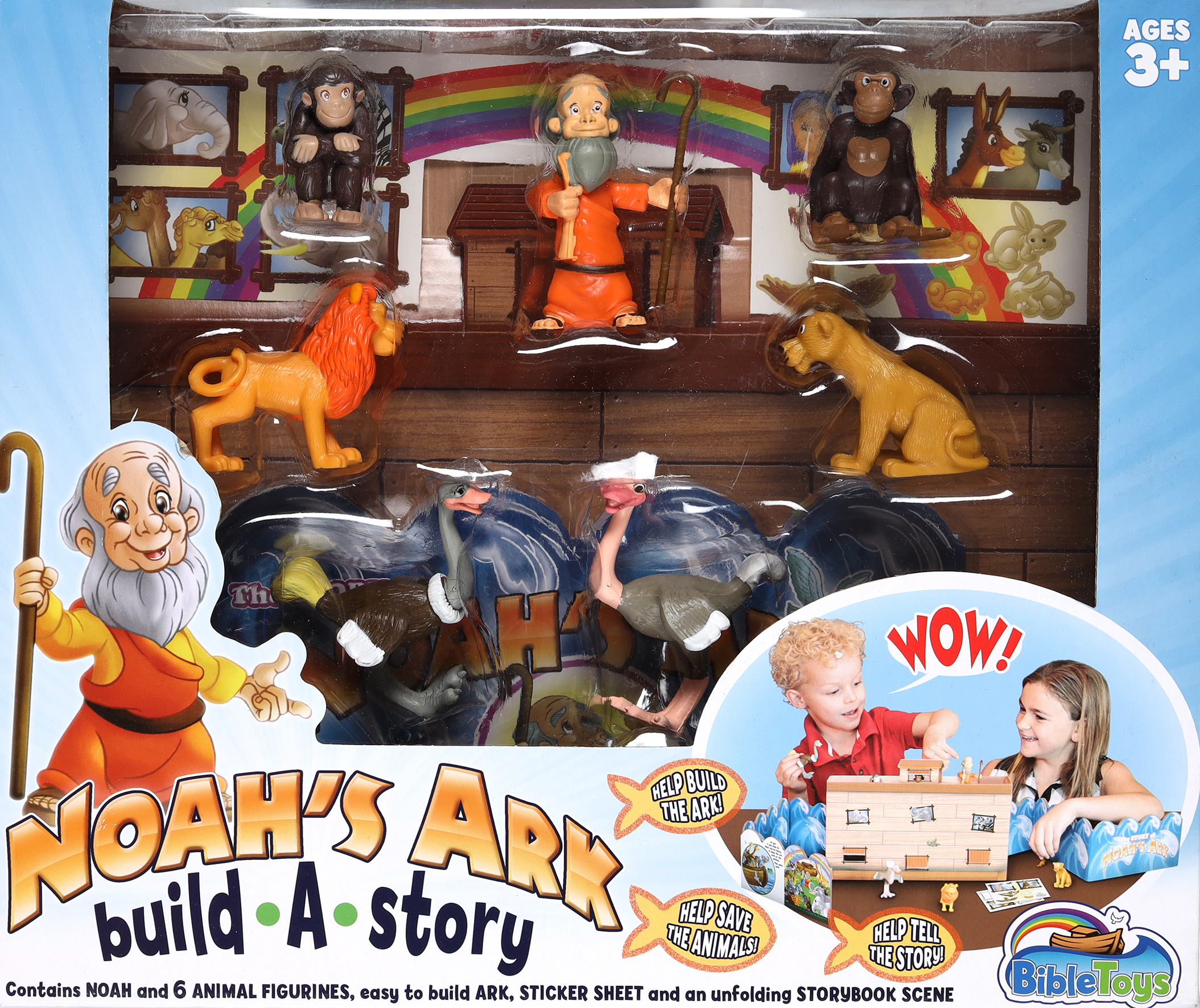 Noah's Ark Build-A-Story Playset (Tales Of Glory Toys Series