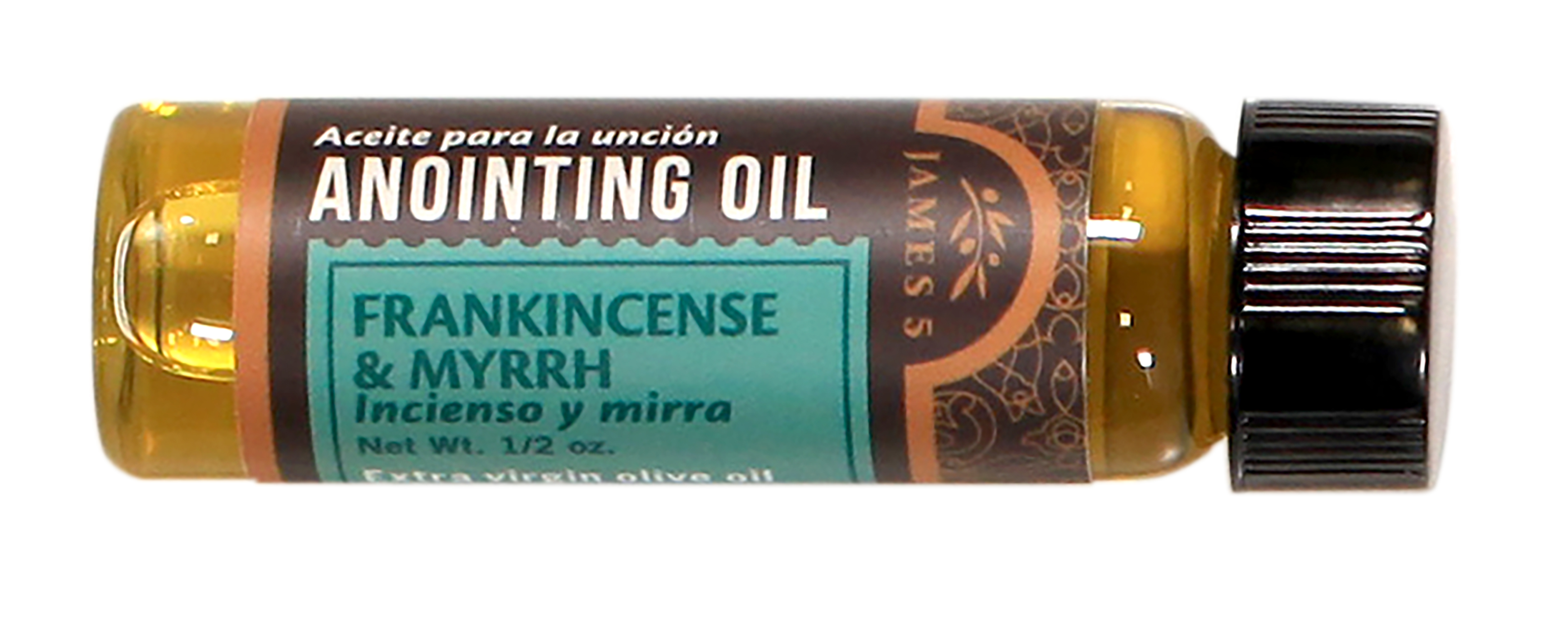 Anointing Oil - Frankincense & Myrrh, 1/2 oz - Goodruby Christian Bookstore