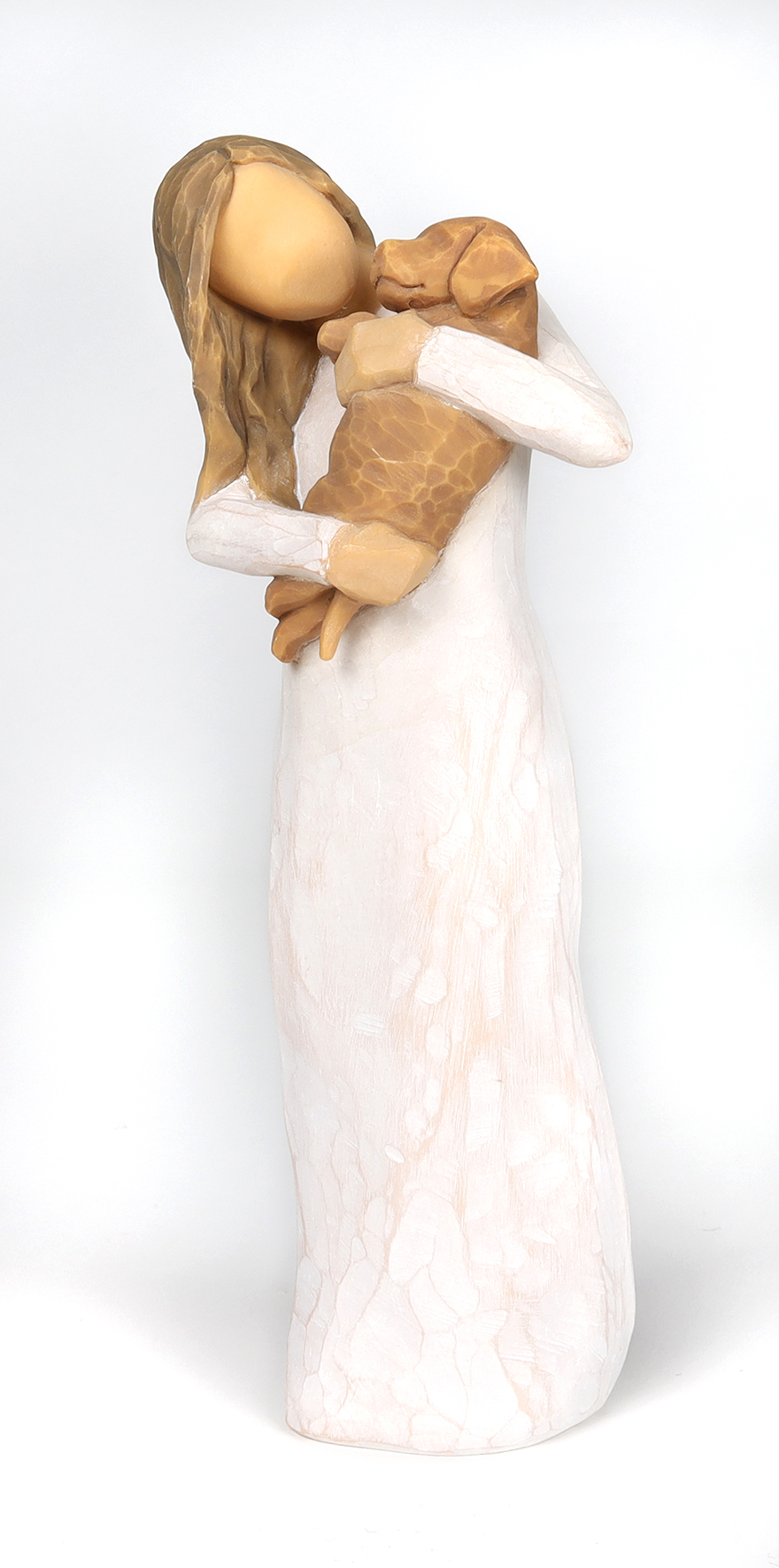 Willow Tree Figurine: Adorable You, Golden Dog, a Joyful