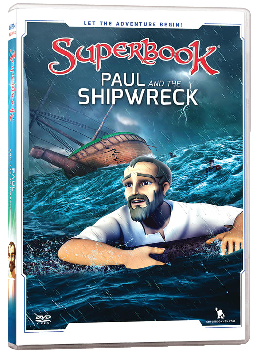 Paul and the Shipwreck (#07 in Superbook Dvd Series Season 02) | Koorong