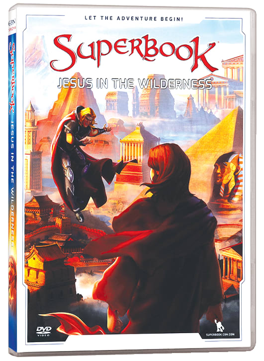 Jesus in the Wilderness (#11 in Superbook Dvd Series Season 4) | Koorong
