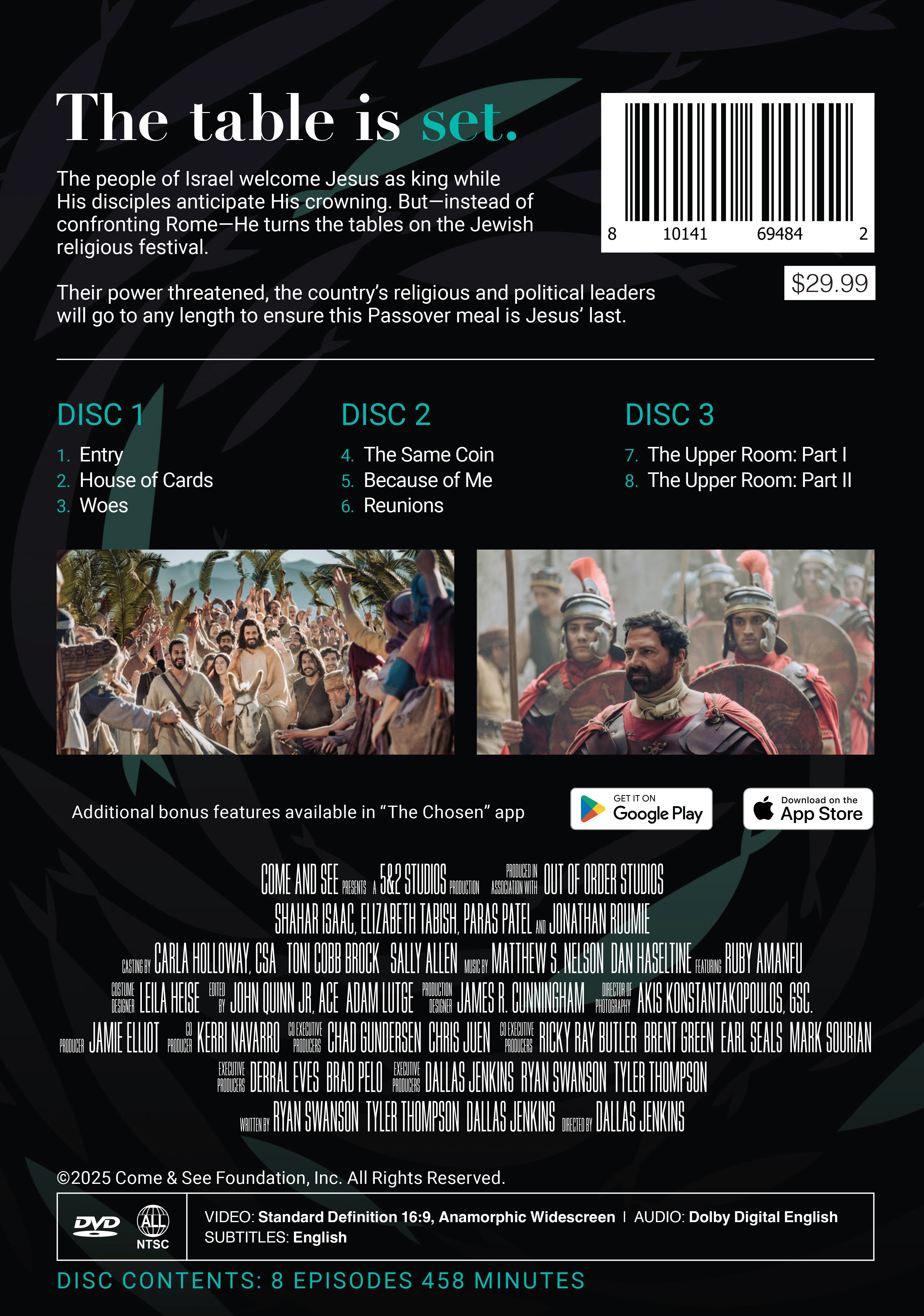 The Chosen: Season (3 DVDs) Koorong