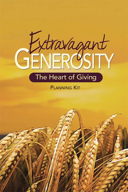 Generosity Kit Extravagant Generosity Kit (Dvd, Leader Guide, Planning Timetable ...