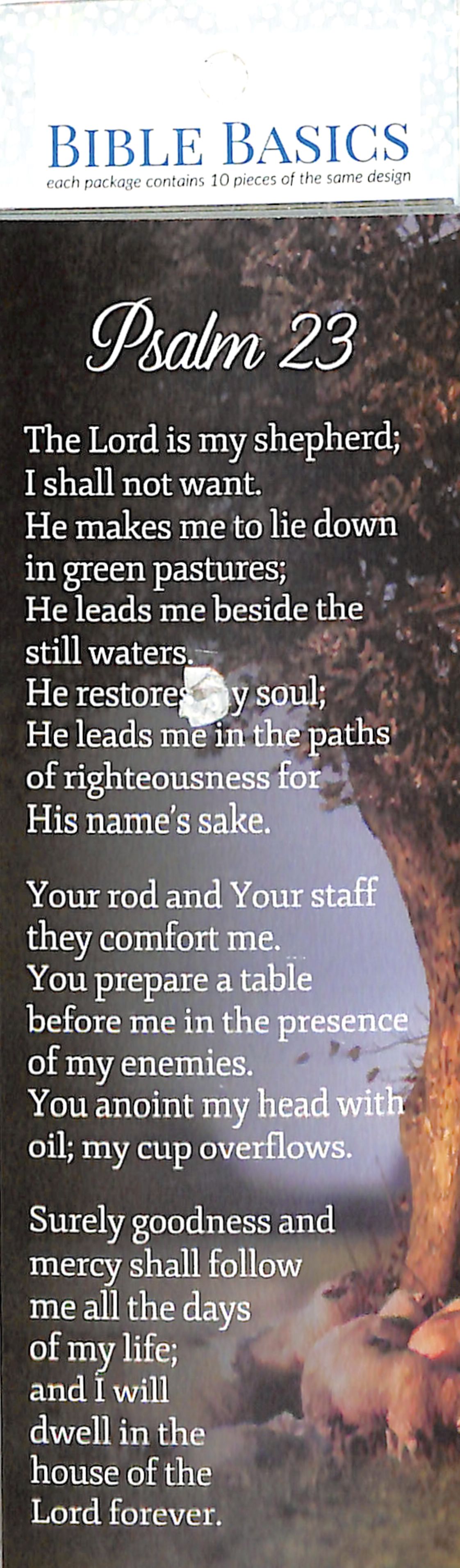 psalm-23-bible-basic-bookmark