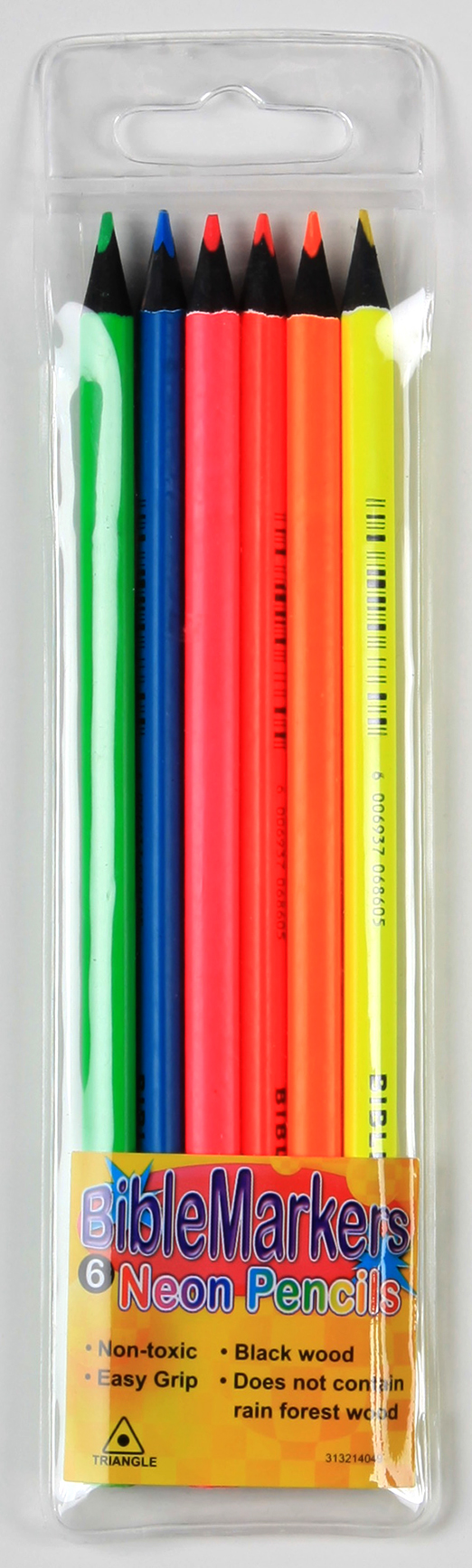 Bible Markers Neon Pencil Set