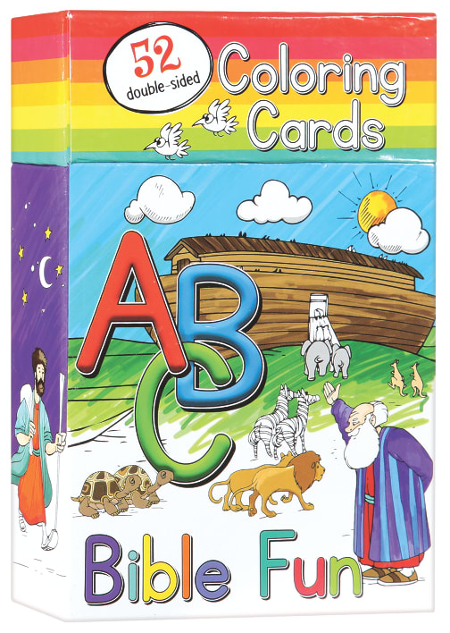 52 Coloring Cards: ABC Bible Fun | Koorong