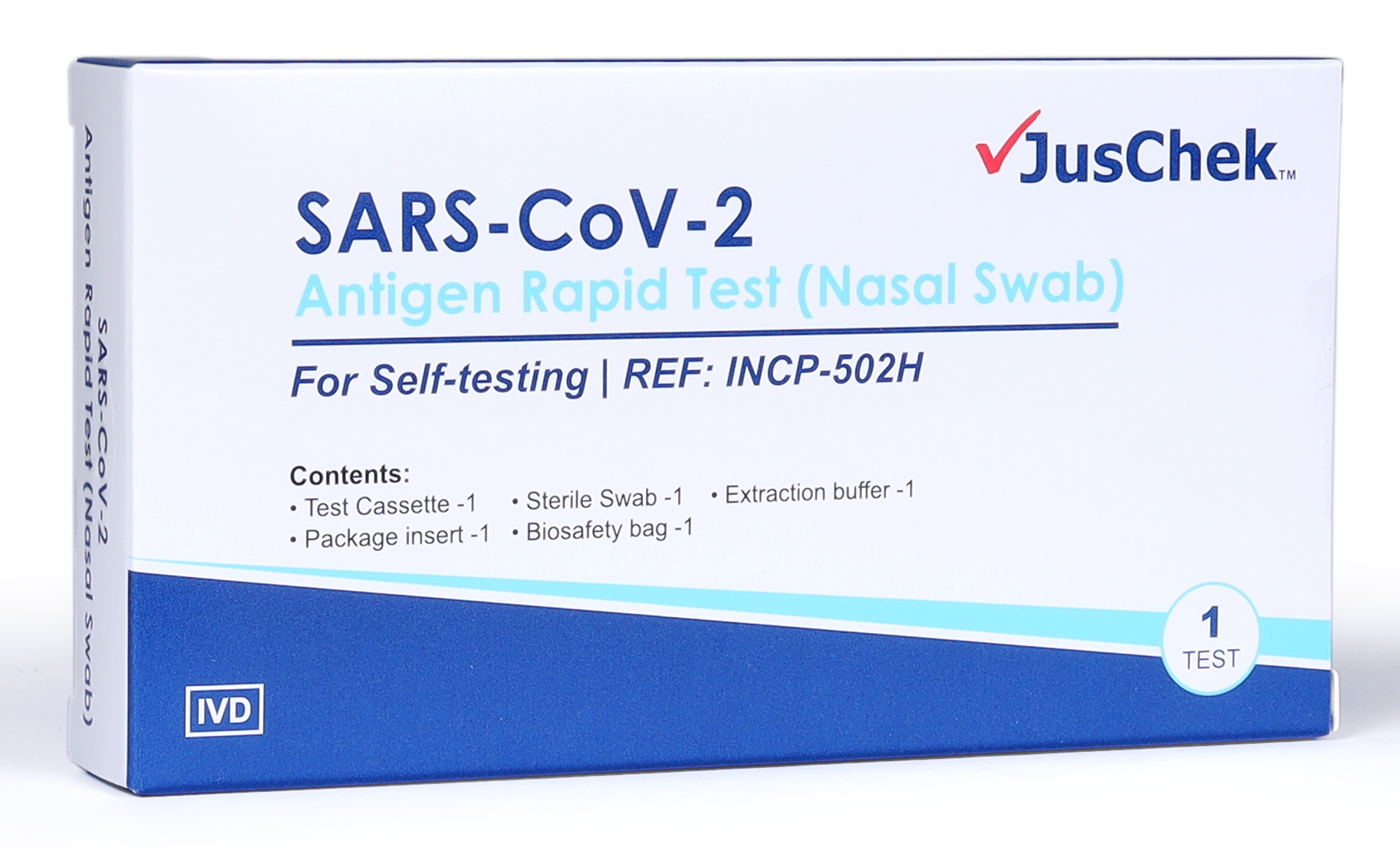 Juschek Covid-19 Rapid Antigen Self-Test (Nasal Swab) | Koorong