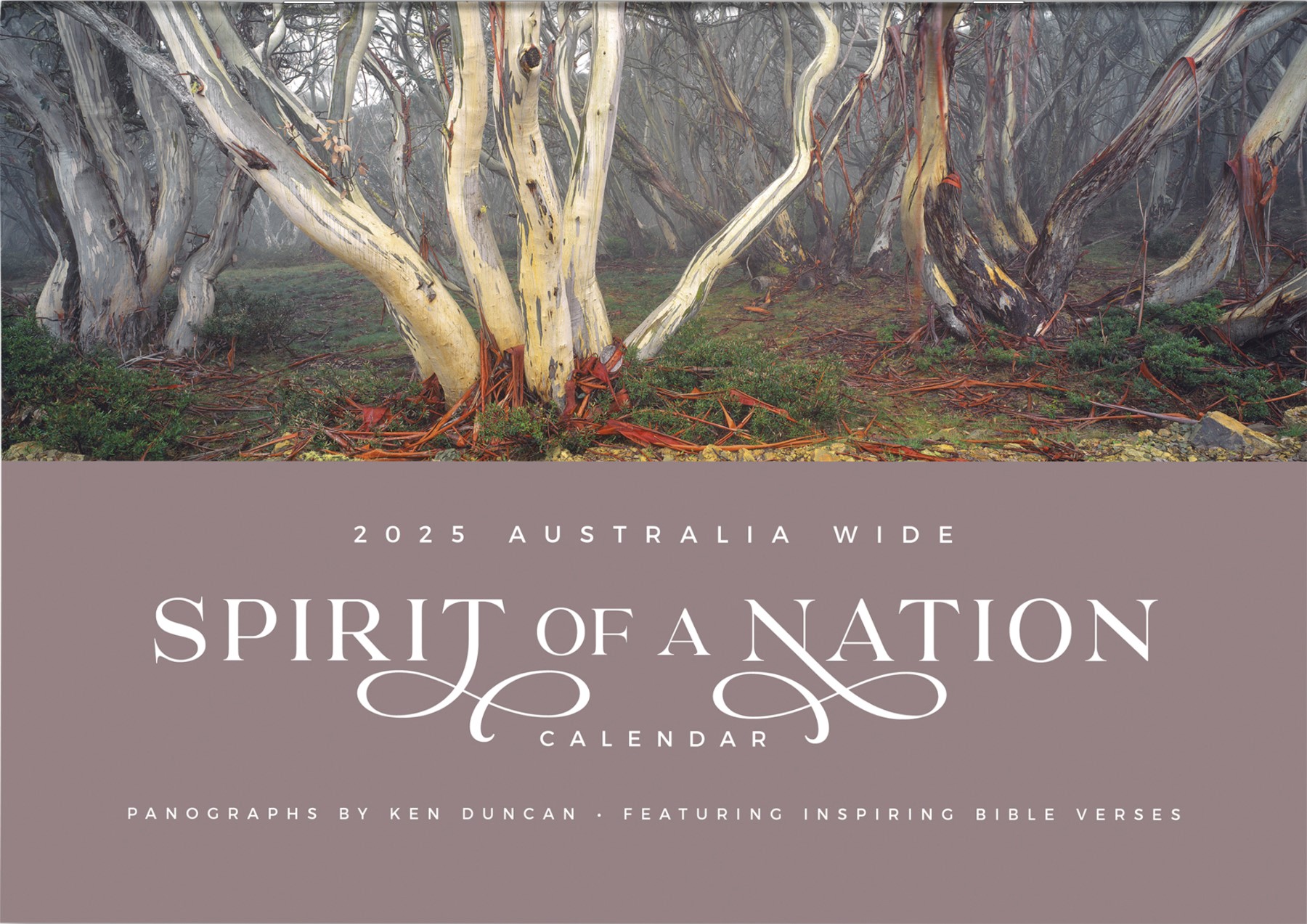 2025 Wall Calendar, Ken Duncan Spirit of a Nation (A4 size) Koorong