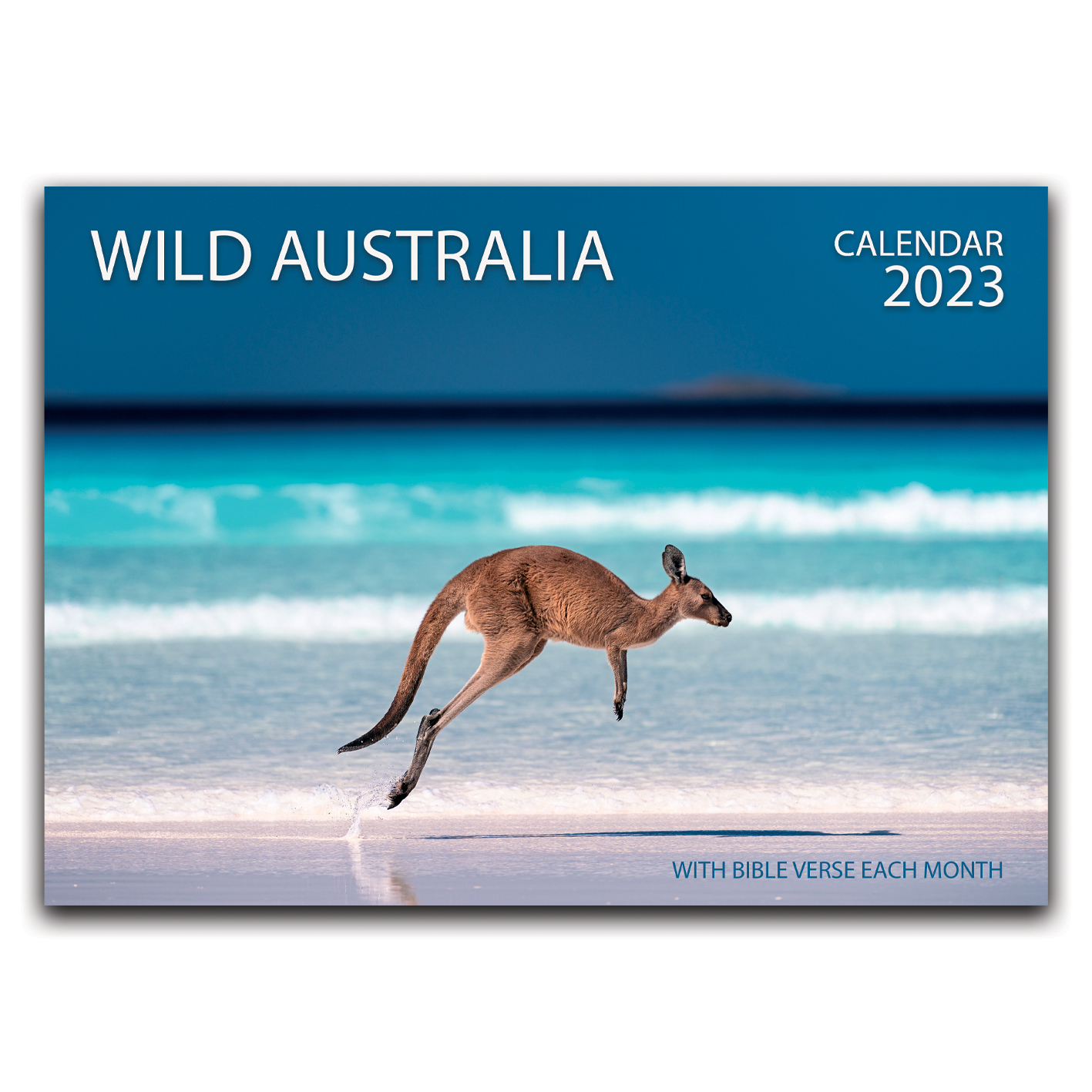 2023 Wall Calendar Wild Australia, Bible Verse on Each Month Koorong