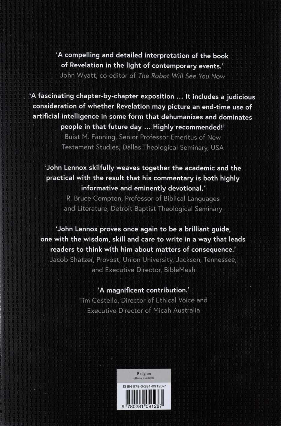 God, AI and the End of History: Understanding the Book of