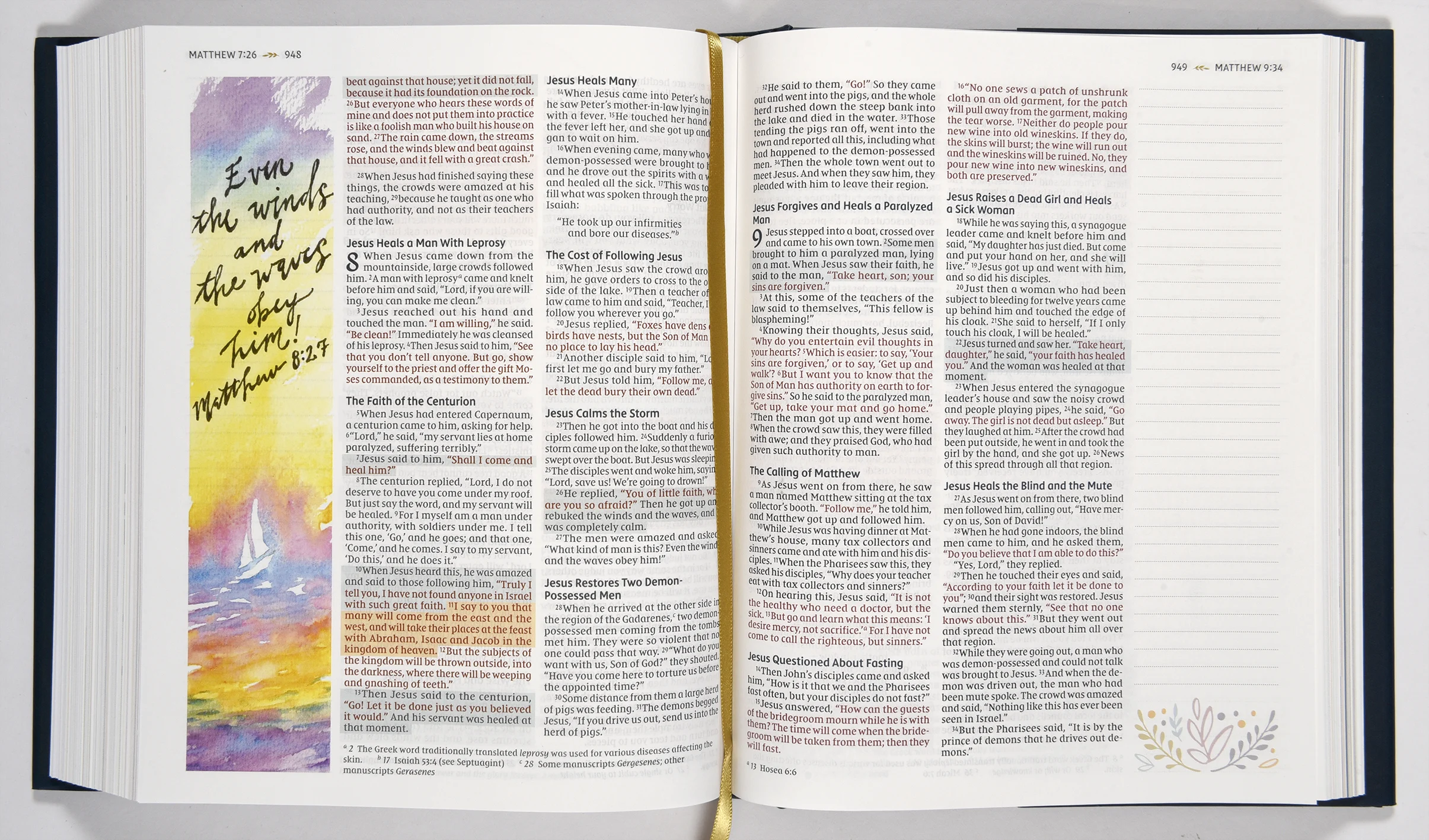 NIV Radiant Virtues Bible a Beautiful Word Collection Navy (Red
