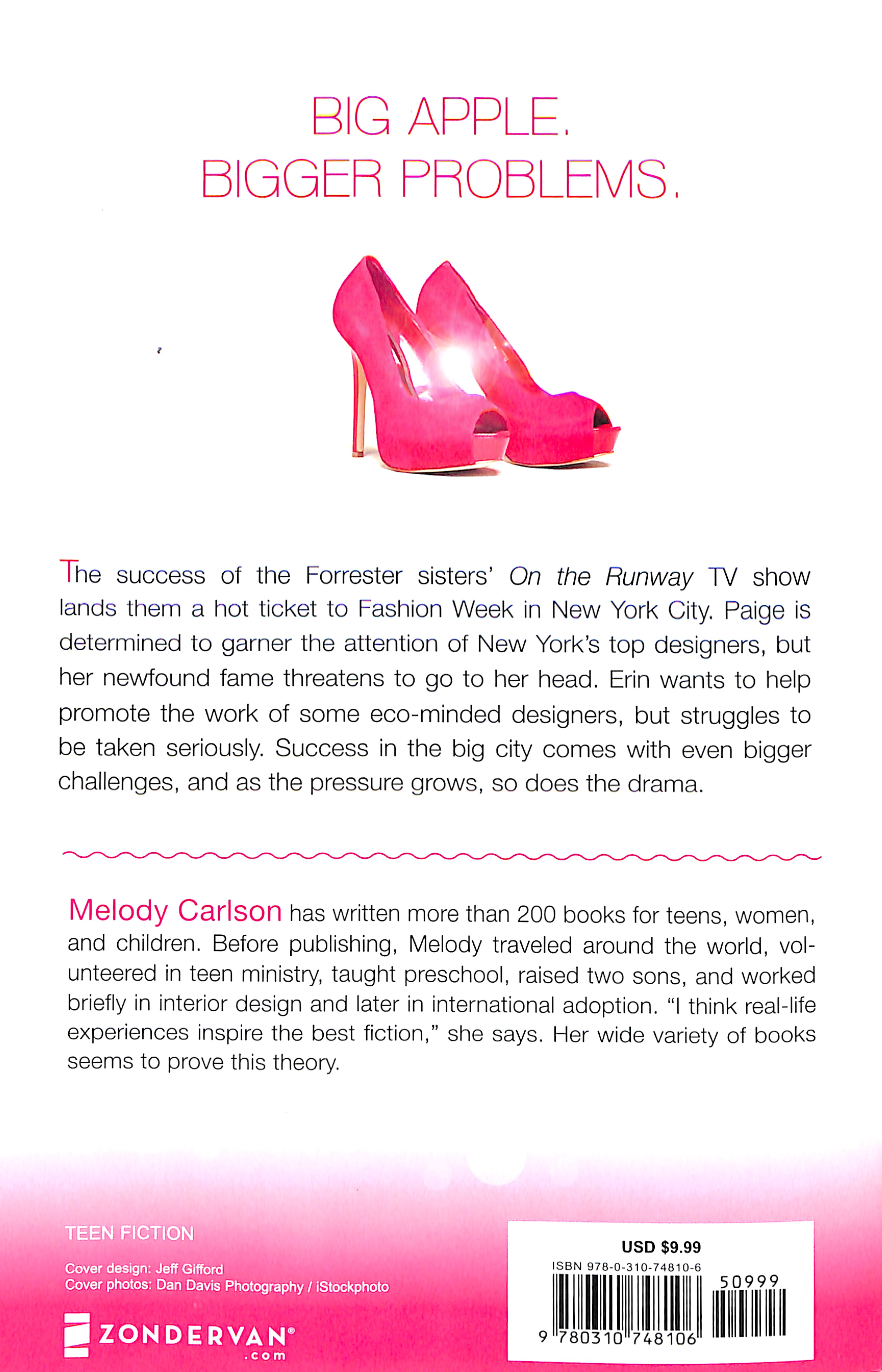 On The Runway Series book 2 Catwalk by Melody Carlson