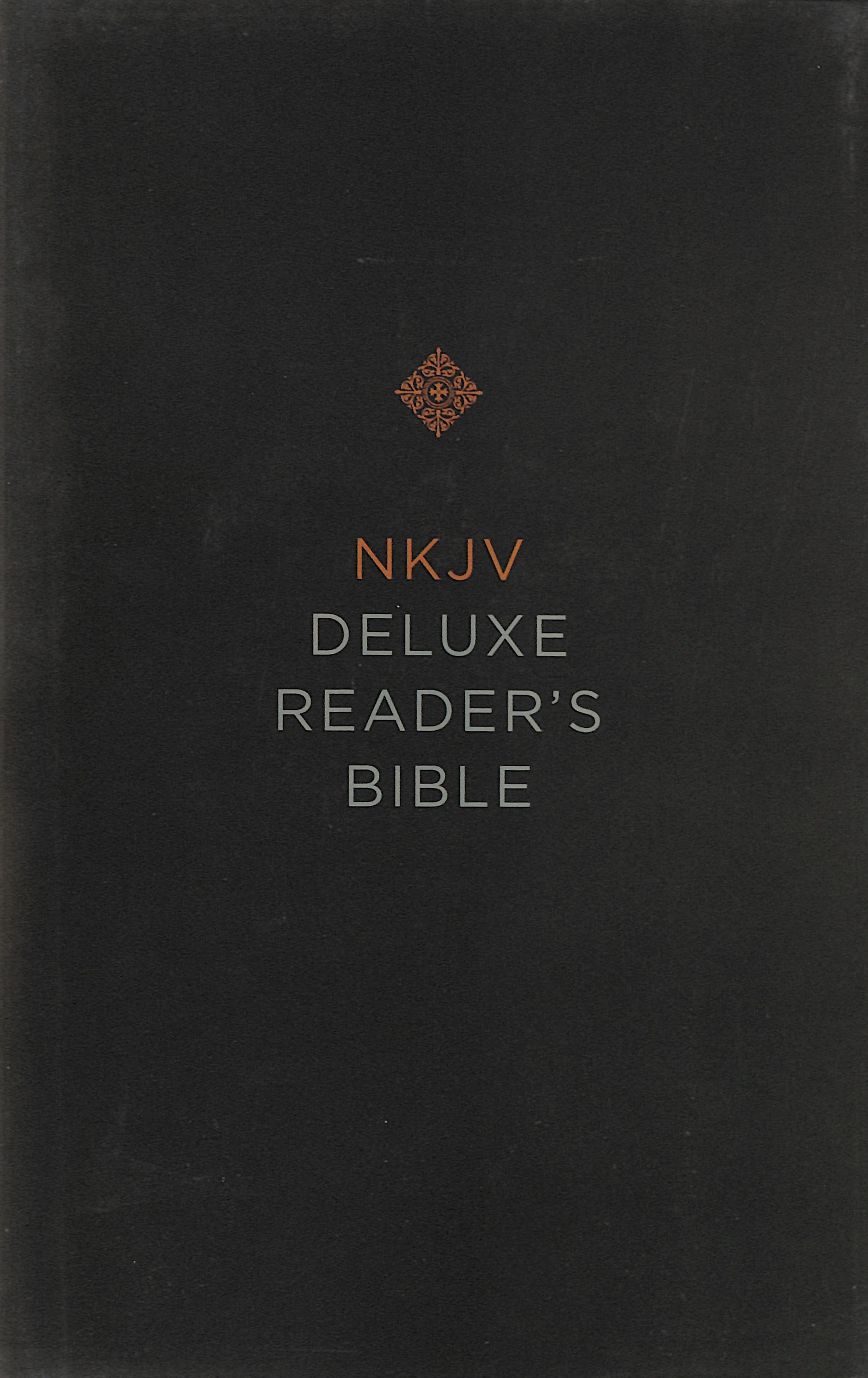 NKJV Deluxe Reader's Bible Blue (Black Letter Edition) | Koorong