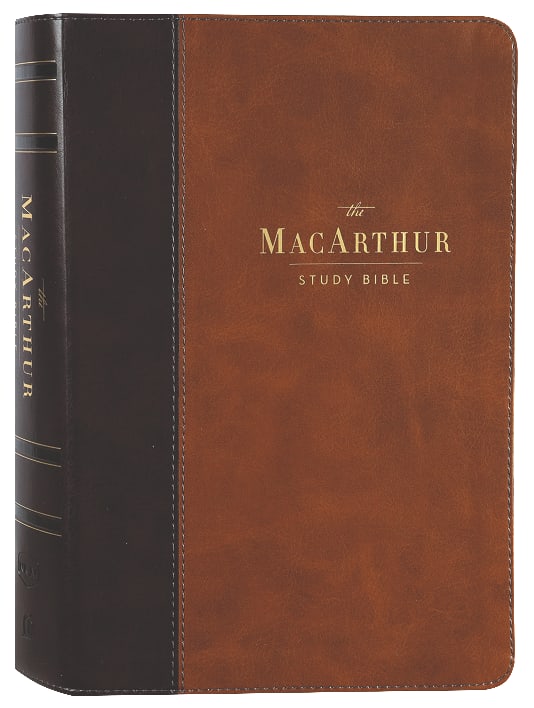 NKJV Macarthur Study Bible Brown (2nd Edition) | Koorong