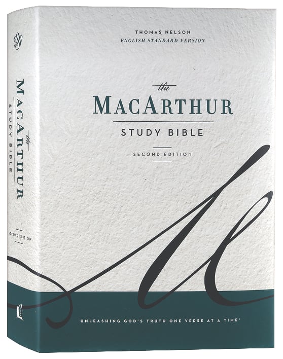 ESV Macarthur Study Bible 2nd Edition (Black Letter Edition) | Koorong