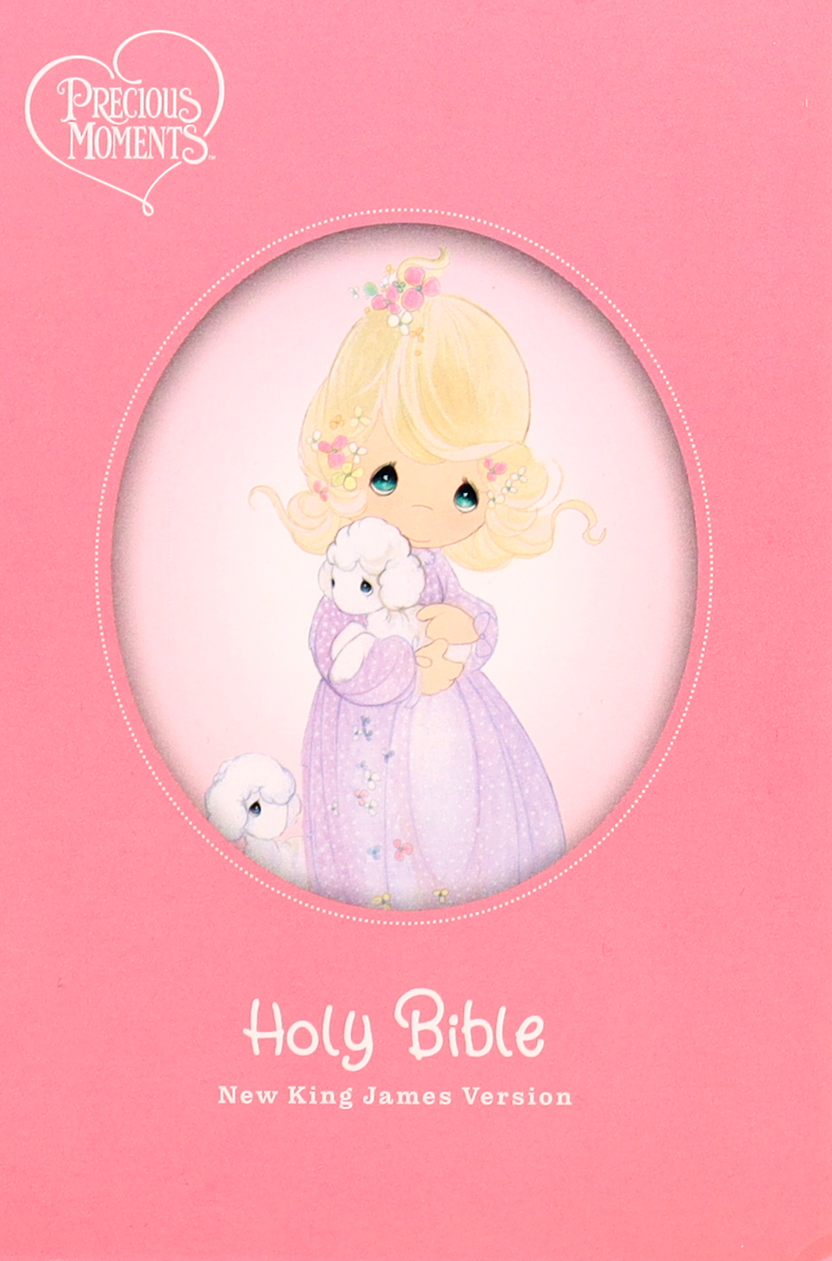 NKJV Precious Moments Small Hands Bible Pink Koorong