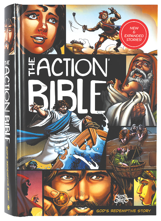 The Action Bible: God's Redemptive Story by Sergio Cariello, Hardcover