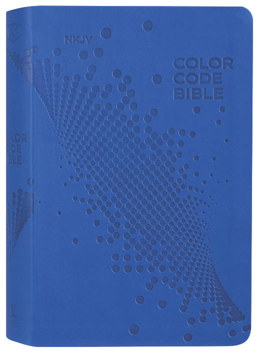 NKJV Color Code Bible for Kids, Blue | Koorong