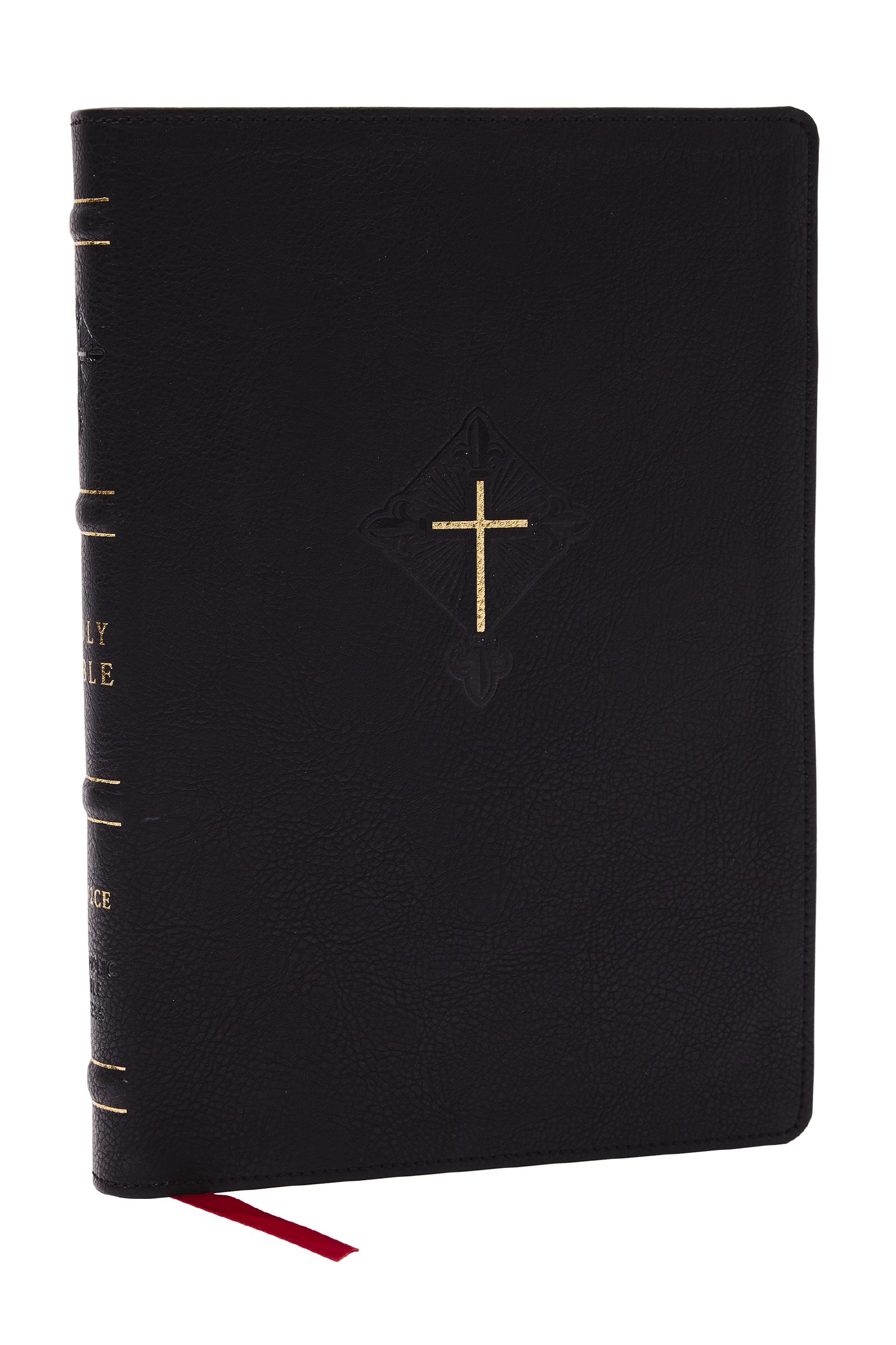 RSV2CE Thinline Large Print Catholic Bible, Black | Koorong