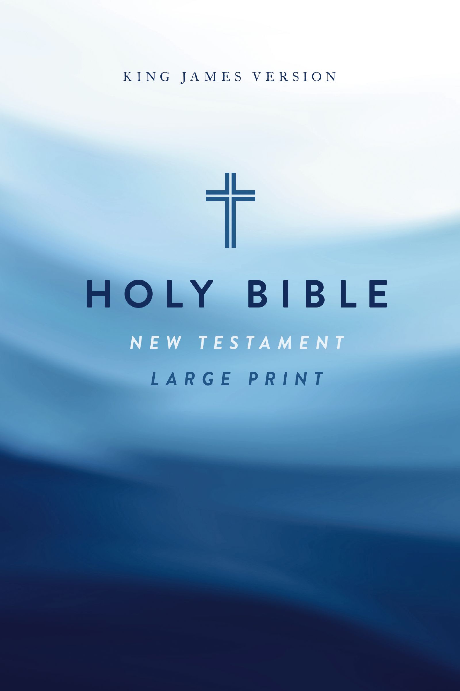 KJV Large Print Outreach New Testament Bible, Cross | Koorong
