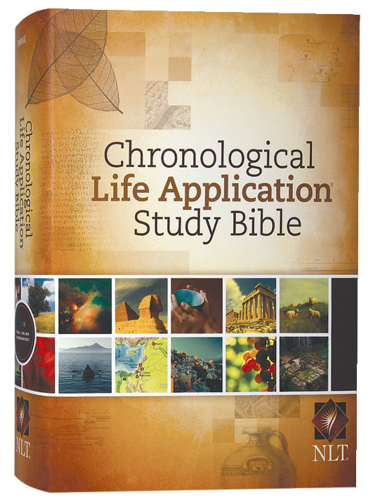 NLT Chronological Life Application Study Bible (Black Letter Edition ...