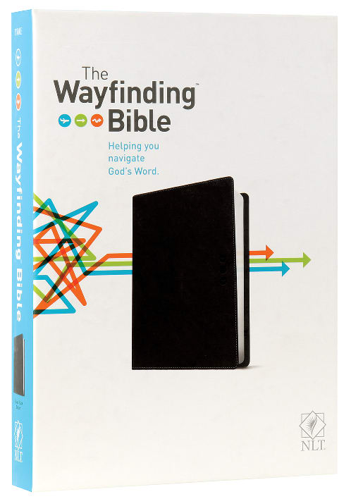 NLT Wayfinding Bible Black (Black Letter Edition) | Koorong