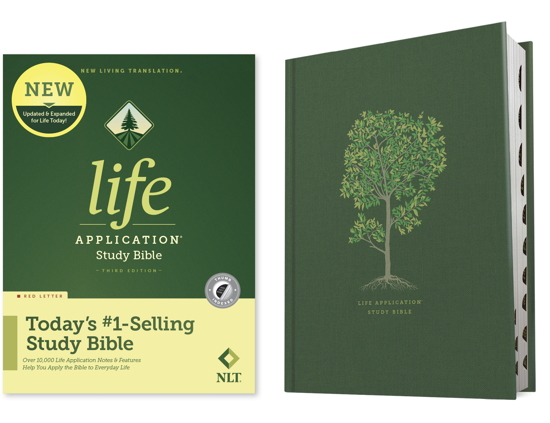 NLT Life Application Study Bible 3rd Edition Indexed (Red Letter ...