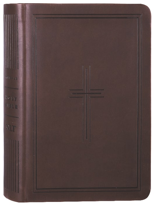 NLT Premium Value Compact Bible Filament Enabled Edition Dark Brown