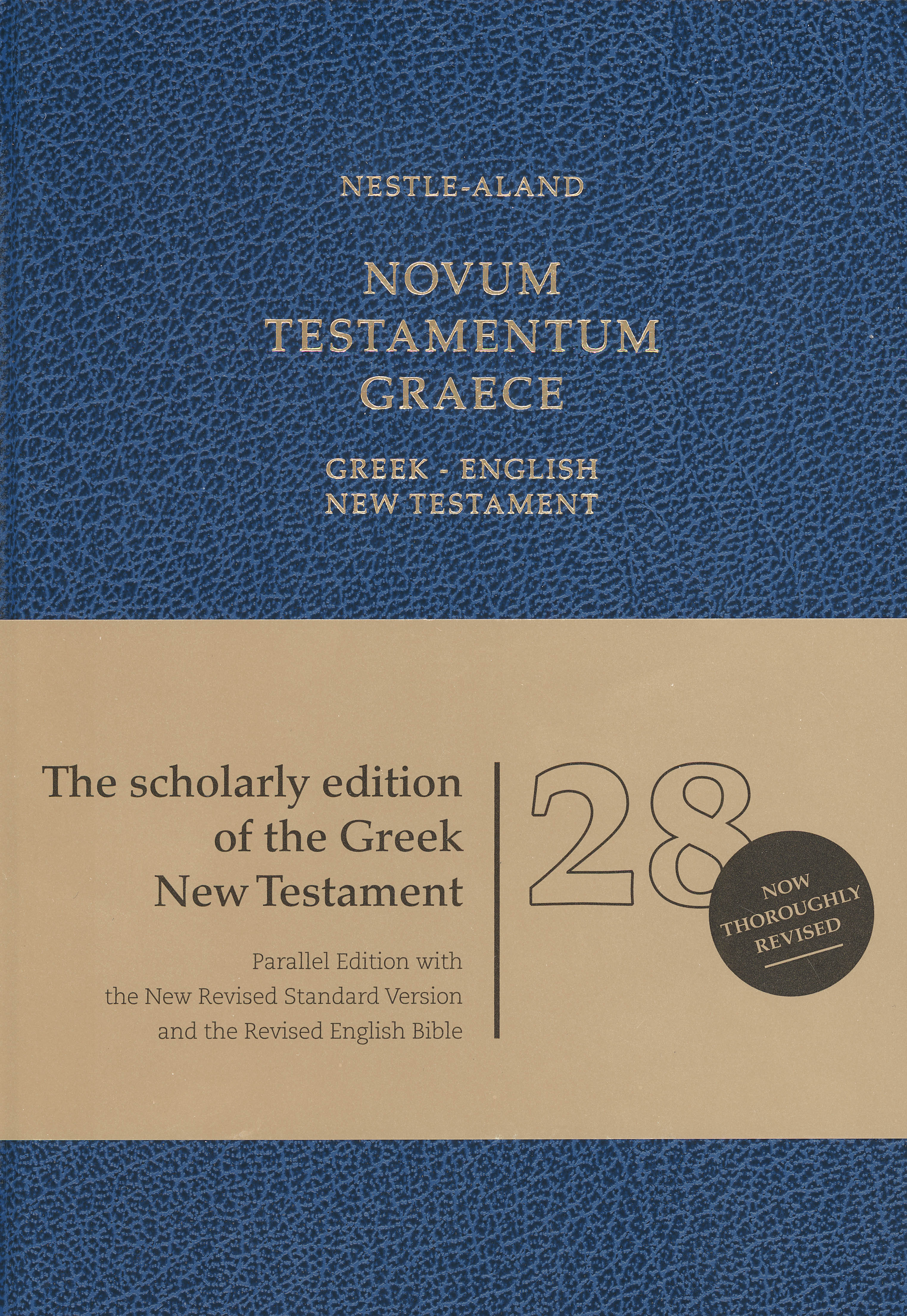 Novum Testamentum Graece Nestle-Aland 28Th Edition (Na28) (Novum ...