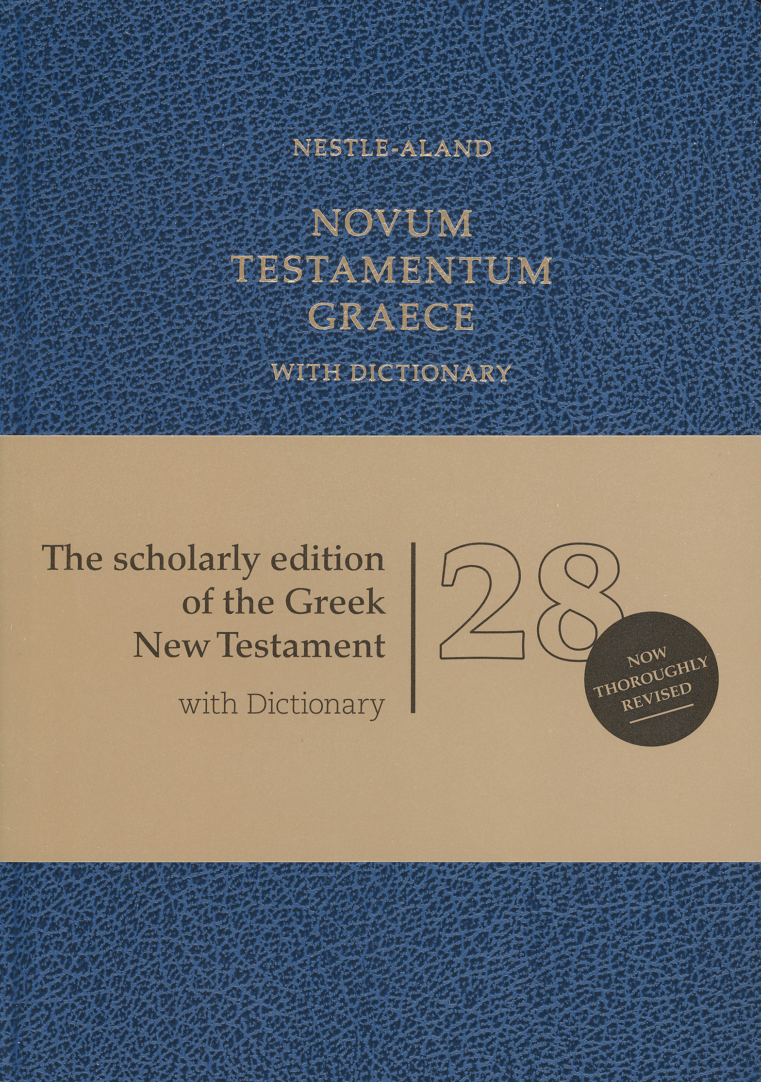 Novum Testamentum Graece Nestle-Aland 28Th Edition With Dictionary