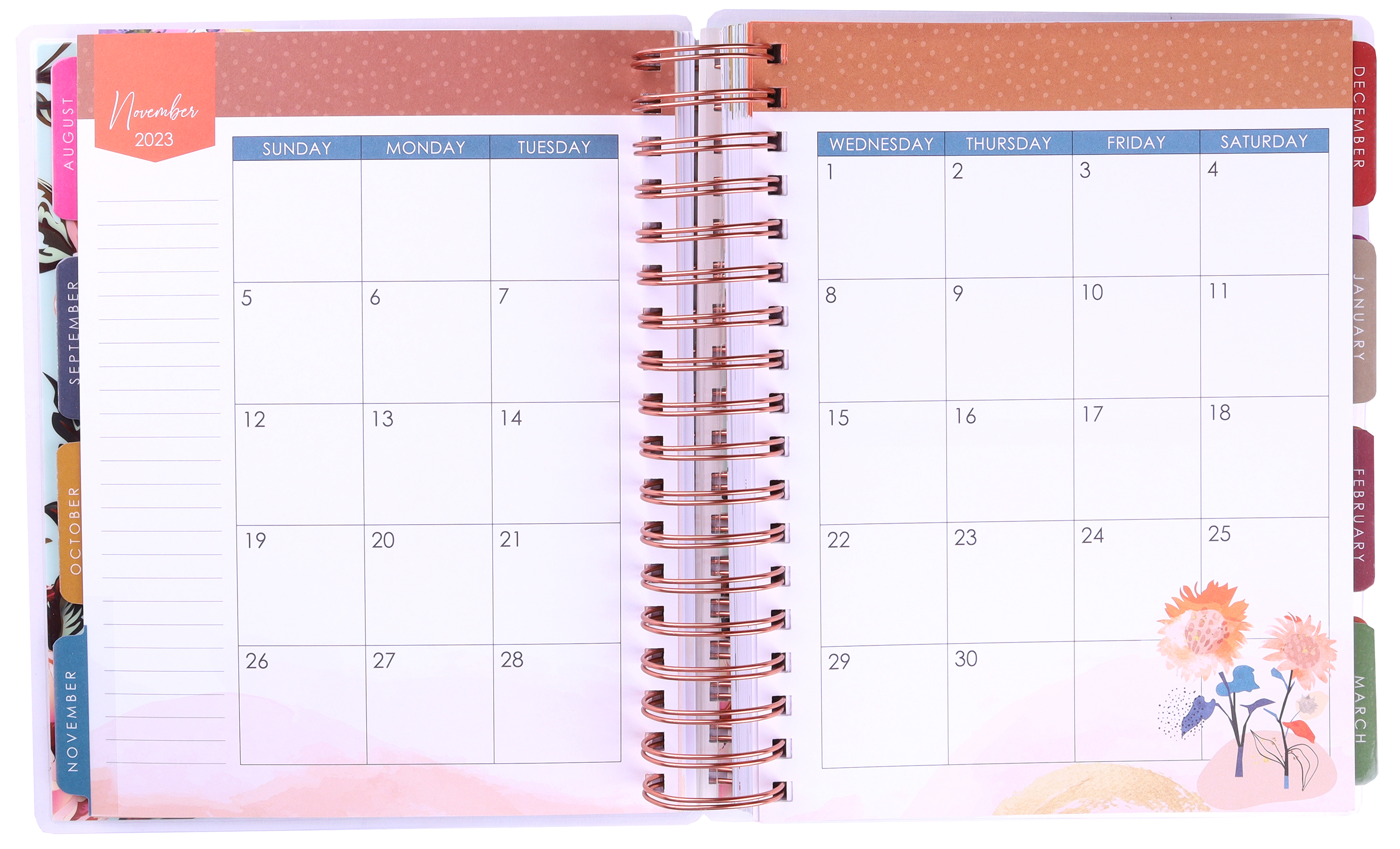 Legami - Large Daily Diary, 12 Months, from January 2024 to December 2024,  Elastic Closure, Monthly Planner January 2025, Holiday Plan, Address Book,  17x24 cm, Color Yellow Freesia : : Stationery & Office Supplies