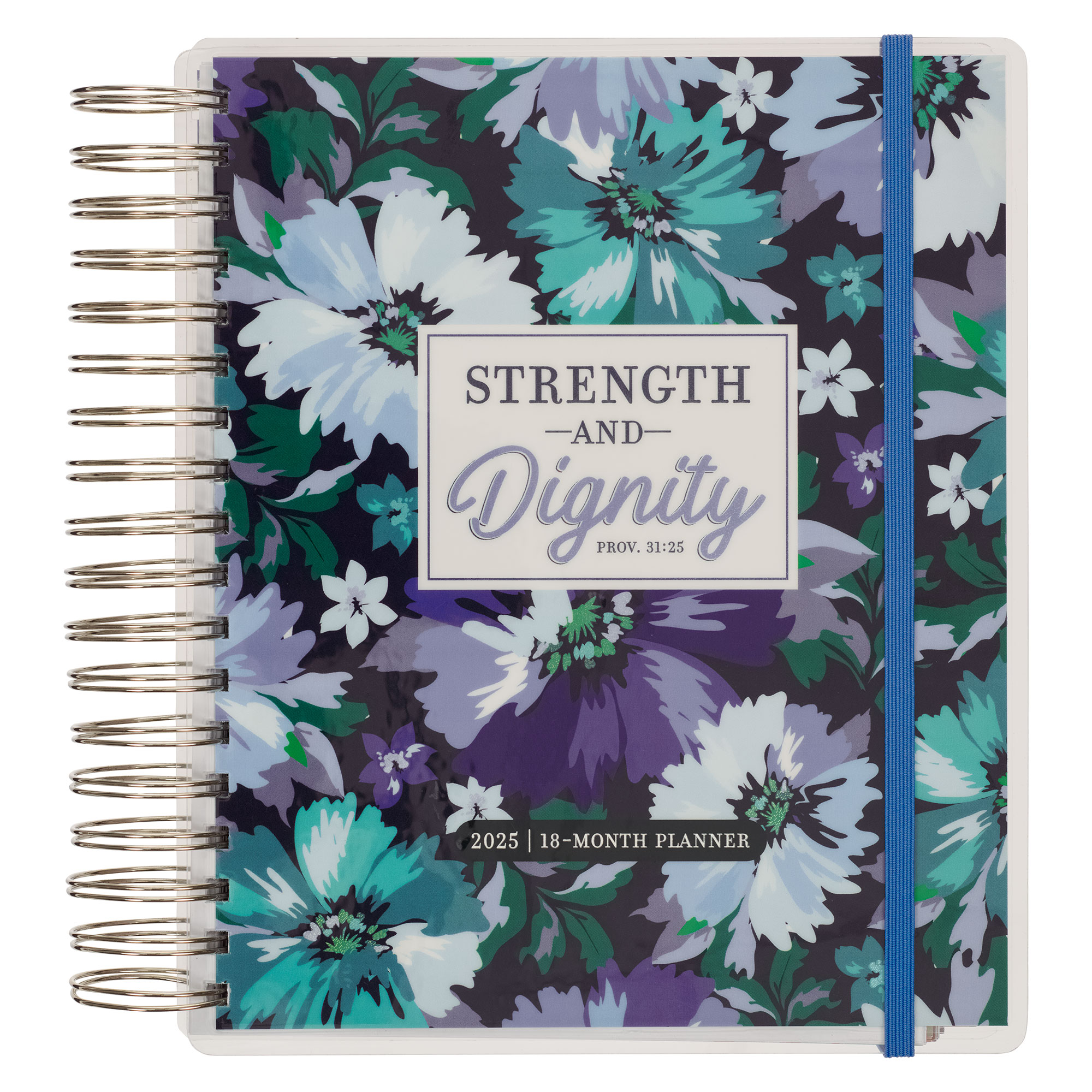 2025 18Month Diary/Planner Strength & Dignity, Prov. 3125, Blue
