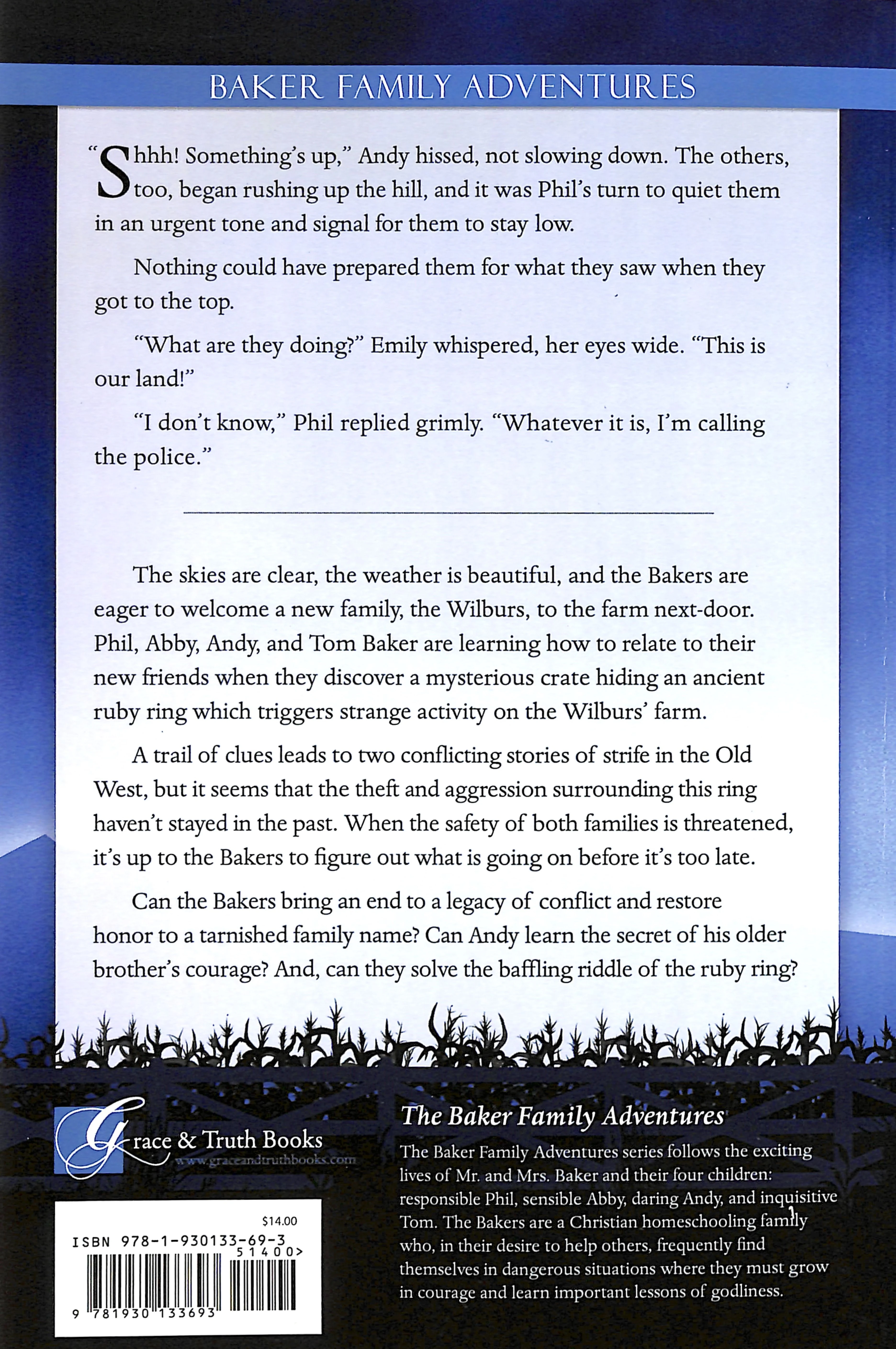 Ruby Rings At Riddles Riddle of the Ruby Ring (#03 in The Baker Family Adventures Series ...