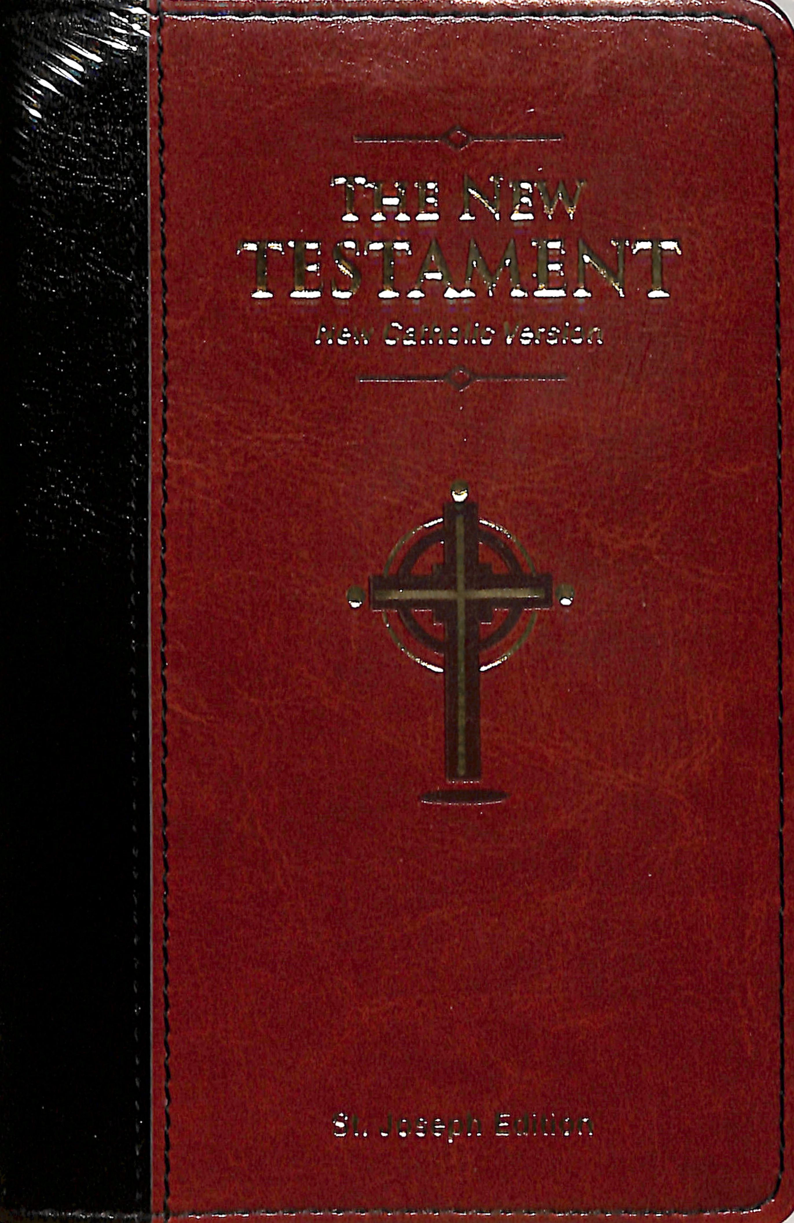 New Catholic Version St. Joseph Edition New Testament Brown | Koorong