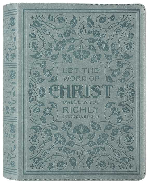 ESV Illuminated Bible, Art Journaling Edition (Paris Sky, Colossians 3:16 Design) | Koorong