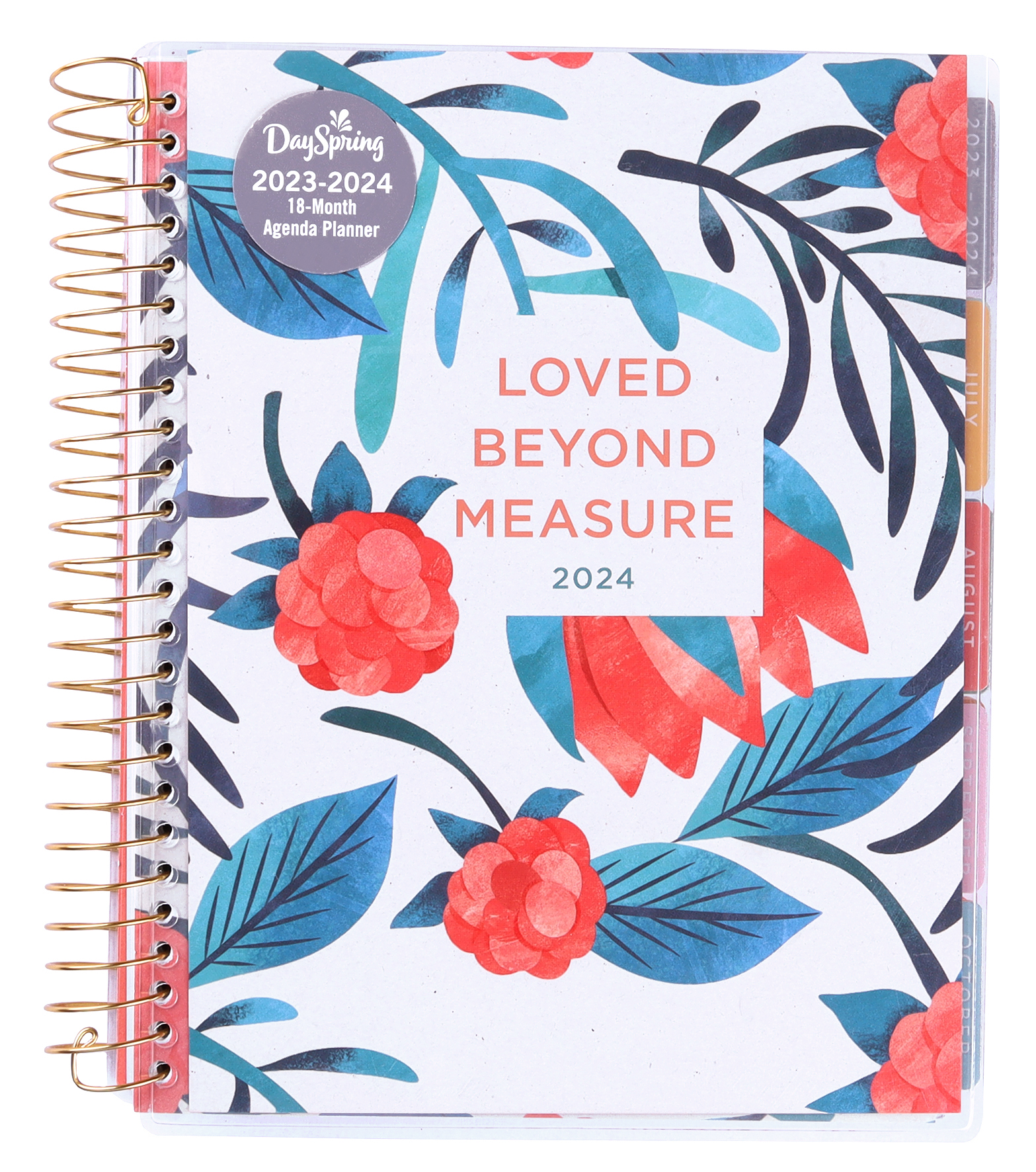 Loved Beyond Measure - Floral Agenda Planner - DaySpring | DaySpring