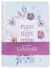 Notebook: Floral Pink/Purple/Blue With Verses (Set Of 3) Paperback - Thumbnail 0
