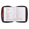 Bible Cover Poly Canvas Large: Strength & Dignity, Purple, Carry Handle Bible Cover - Thumbnail 4