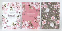 Notebook: Trust in the Lord, Pink/Purple Floral (Proverbs 3:5) (Set Of 3) Paperback - Thumbnail 2