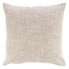Square Pillow: I Will Give You Rest, Sand (Matthew 11:28) Soft Goods - Thumbnail 2