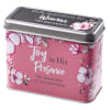 Devotional Cards in a Tin: Joy in His Presence, For Women, 75 Double Sided Cards Box - Thumbnail 2