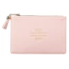Zipper Pouch: Trust in the Lord, Pale Pink/ Floral Inside Imitation Leather - Thumbnail 0