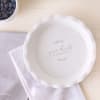 Ceramic Pie Plate: Give Thanks (1 Thess 5:18) (Give Thanks Collection) Homeware - Thumbnail 1
